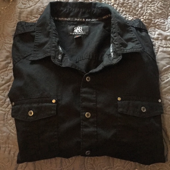 Rock \u0026 Republic | Shirts | Mens Black 